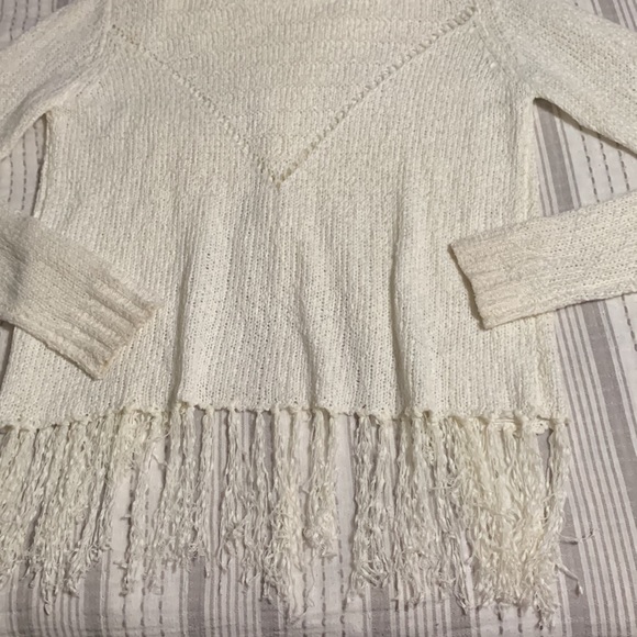 Miss Me Fringe Open Back Sweater - Picture 3 of 5